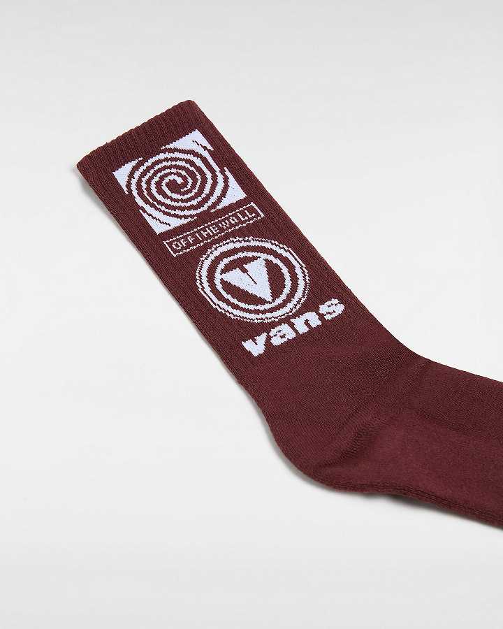 Brown Unisex Vans Faster Crew (1 pair) Socks Australia | VN6735824