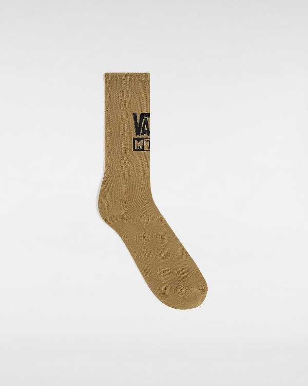 Brown Unisex Vans MTE Crestline Crew (1 Pair) Socks Australia | VN1234580