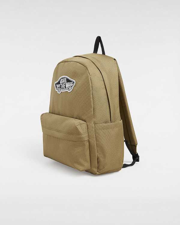 Brown Unisex Vans Old Skool Classic Backpacks Australia | VN5964371