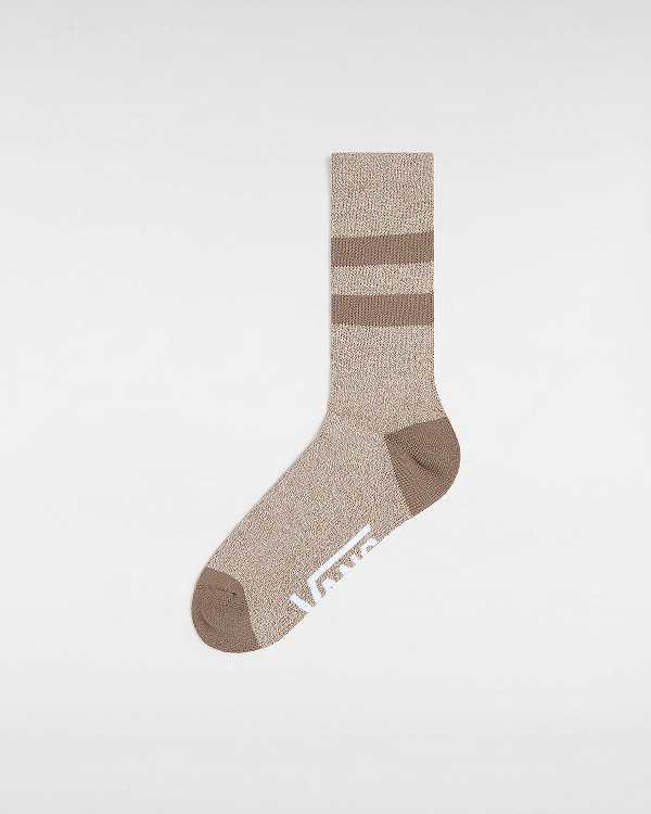 Brown Unisex Vans Original Crew (1 Pair) Socks Australia | VN3280764