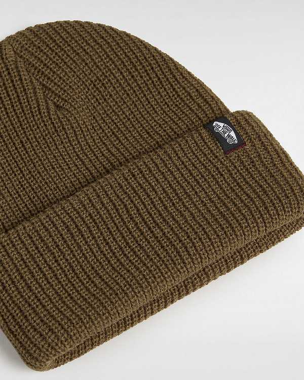 Brown Unisex Vans Original Shallow Cuff Beanie Australia | VN1952368