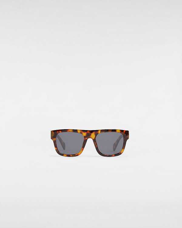 Brown Unisex Vans Squared Off Sunglasses Australia | VN0218534