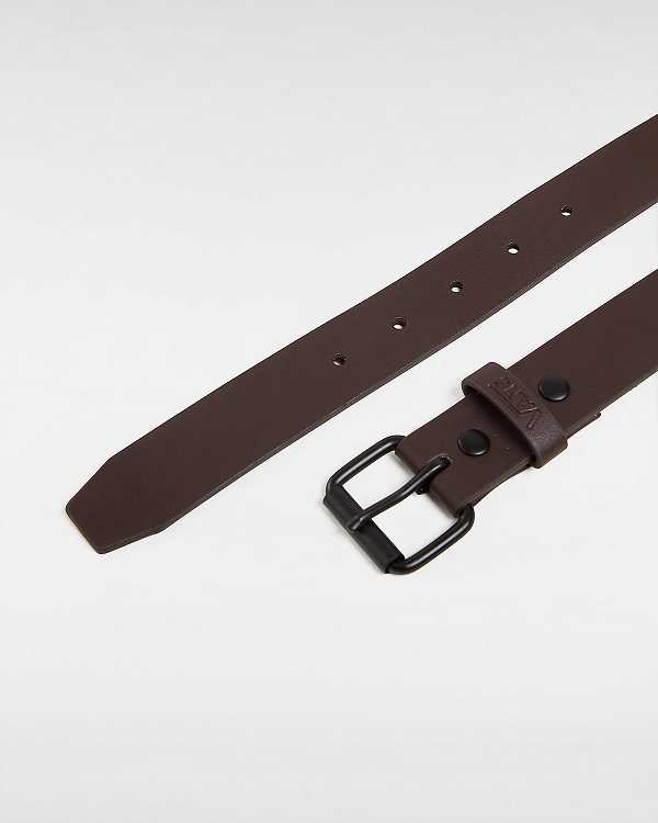 Brown Unisex Vans Zulks Belts Australia | VN9025863