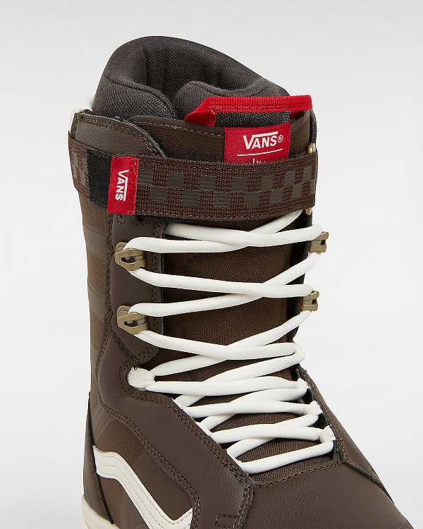 Brown Women Vans Hi-Standard Pro X Jill Perkins MTE Snowboard Boots Australia | VN3186504