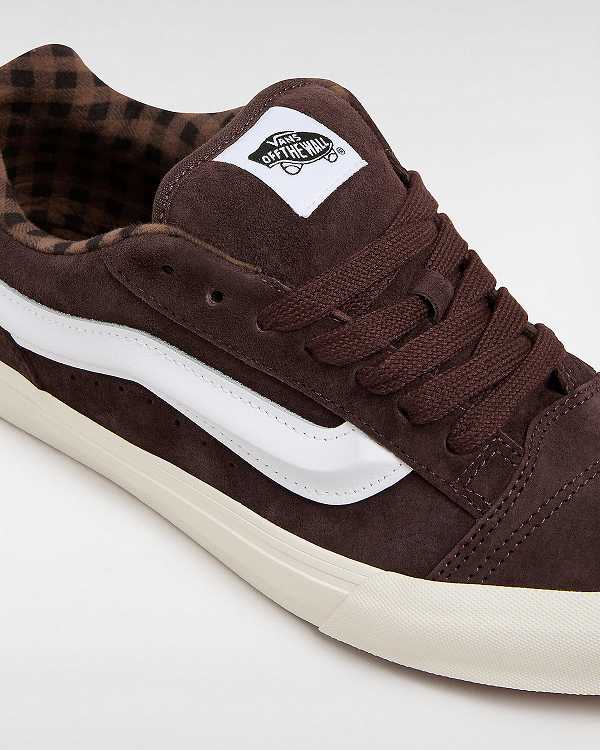 Brown Women Vans Knu Skool Sneakers Australia | VN0321678