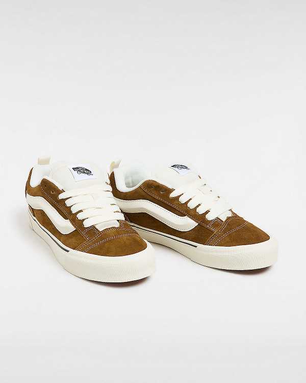 Brown Women Vans Knu Skool Sneakers Australia | VN6109835