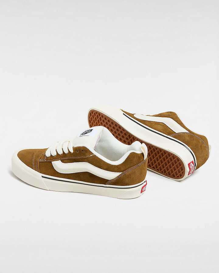 Brown Women Vans Knu Skool Sneakers Australia | VN6109835