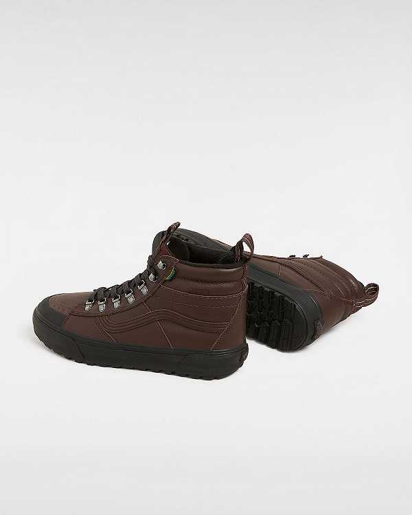 Brown Women Vans MTE Sk8-Hi DR Waterproof Shoes Australia | VN1675384