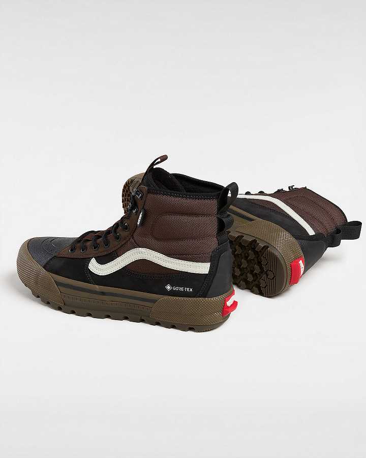 Brown Women Vans MTE Sk8-Hi Gore-tex Shoes Australia | VN3406879