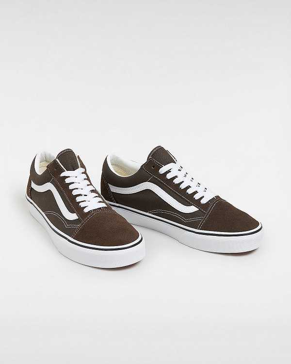 Brown Women Vans Old Skool Sneakers Australia | VN8614739