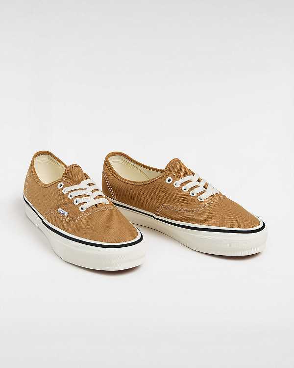 Brown Women Vans Premium Authentic 44 Duck Canvas Shoes Australia | VN3167809