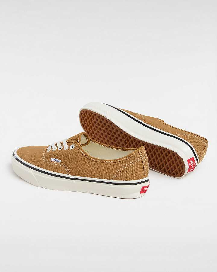 Brown Women Vans Premium Authentic 44 Duck Canvas Shoes Australia | VN3167809