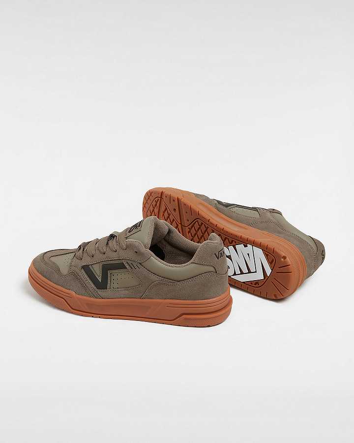 Brown Women Vans Upland Suede Sneakers Australia | VN5913827