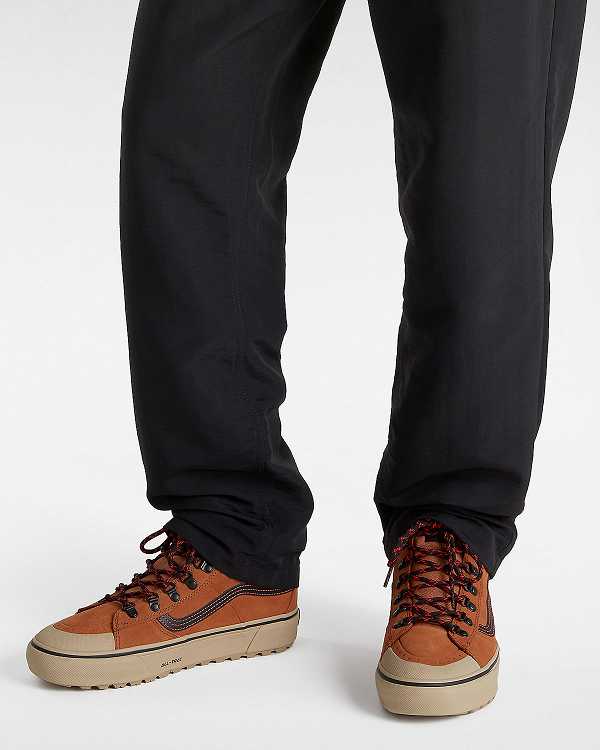 Brown / Orange Men Vans MTE Sk8-Hi DR Waterproof Shoes Australia | VN5289360