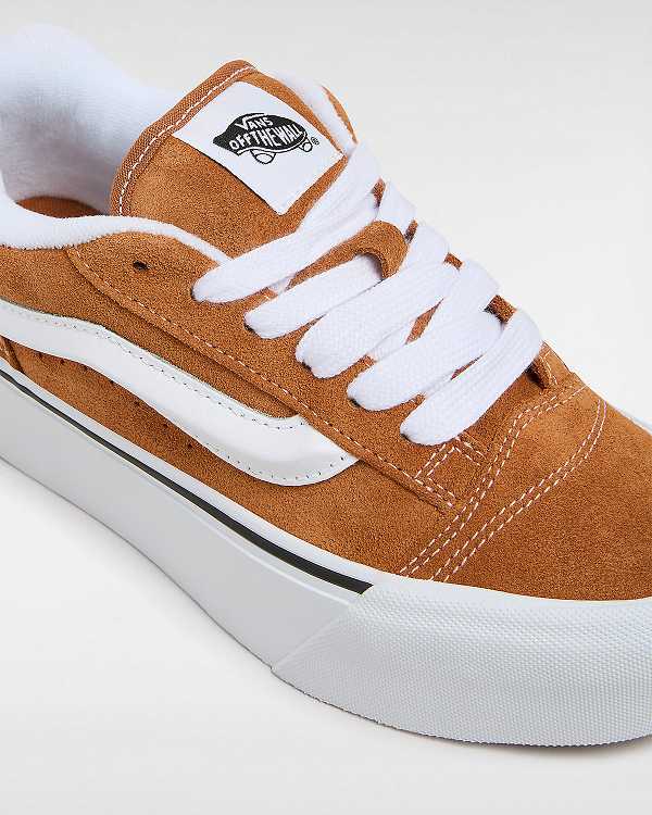 Brown / Orange Women Vans Knu Stack Sneakers Australia | VN0627395