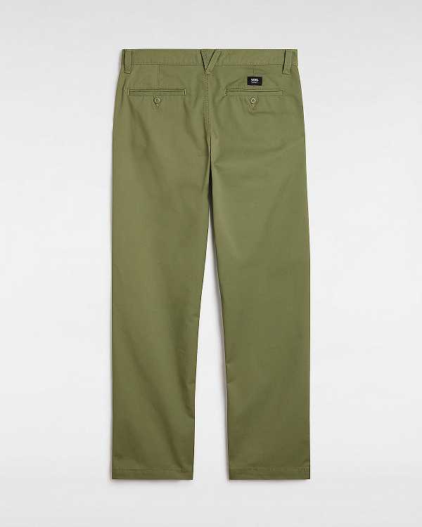 Green Men Vans Authentic Chino Relaxed Pants Australia | VN6740582