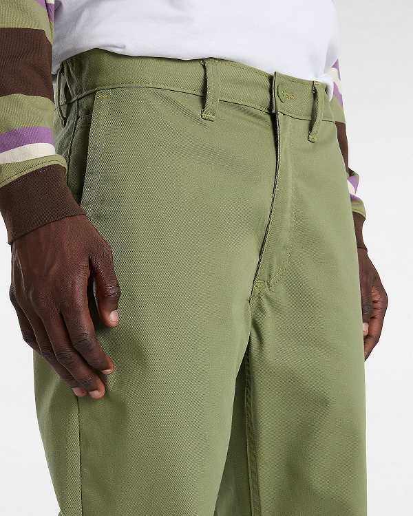 Green Men Vans Authentic Chino Relaxed Pants Australia | VN6740582