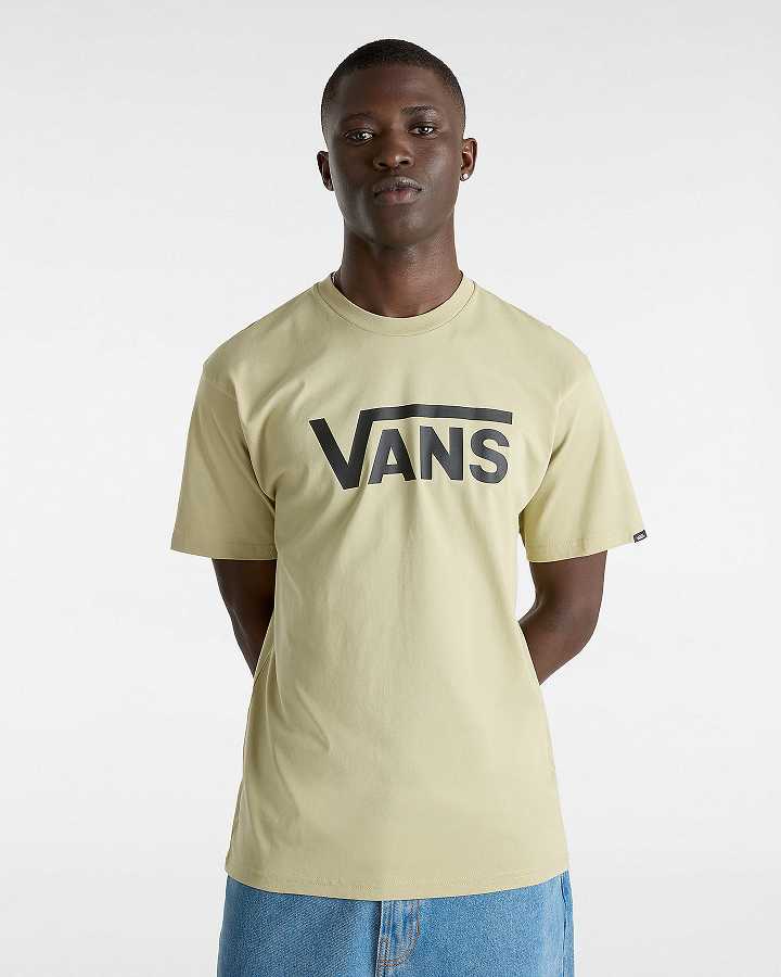 Green Men Vans Classic T Shirts Australia | VN9712486