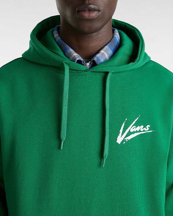 Green Men Vans Dettori Loose Hoodie Australia | VN3801724