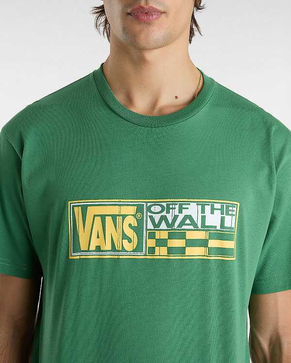 Green Men Vans Hi Stretch T Shirts Australia | VN6253971