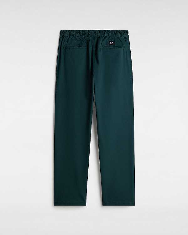 Green Men Vans Range Relaxed Elastic Pants Australia | VN5069472