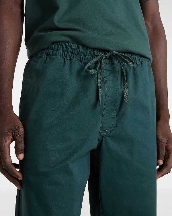 Green Men Vans Range Relaxed Elastic Pants Australia | VN5069472