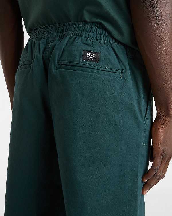 Green Men Vans Range Relaxed Elastic Pants Australia | VN5069472