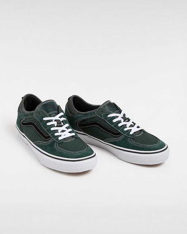 Green Men Vans Rowley Skate Shoes Australia | VN7023946