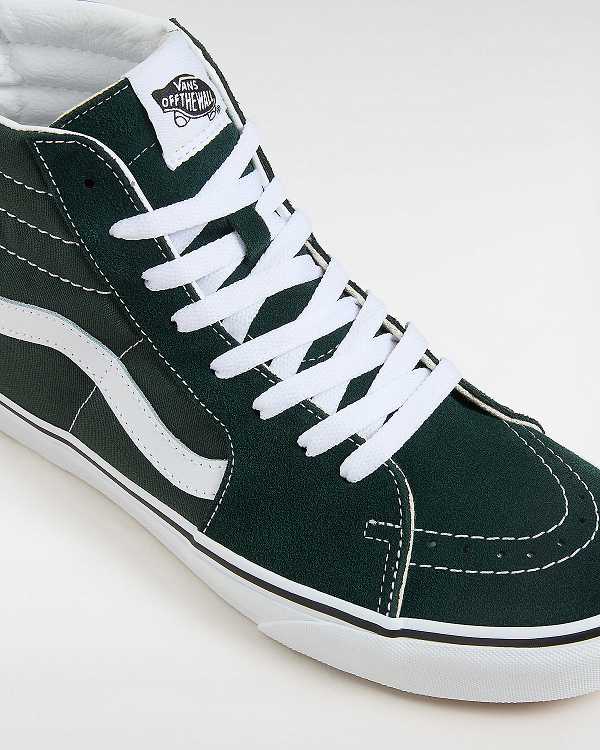 Green Men Vans Sk8-Hi Skate Shoes Australia | VN7369814