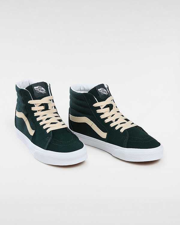 Green Men Vans Sk8-Hi Suede Skate Shoes Australia | VN3178492