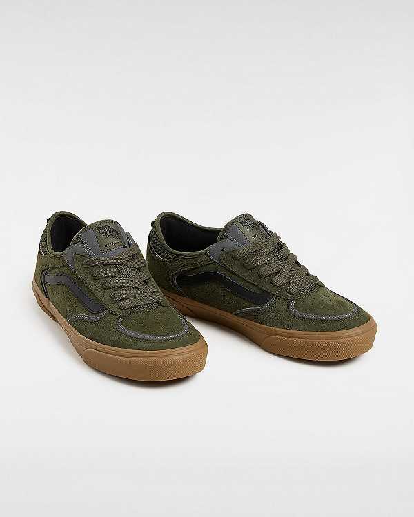 Green Men Vans Skate Rowley Sneakers Australia | VN9263018