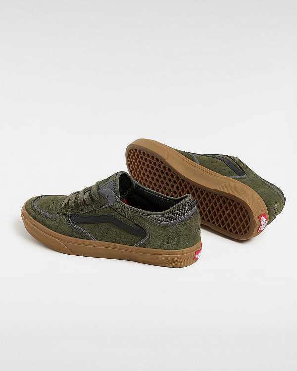 Green Men Vans Skate Rowley Sneakers Australia | VN9263018