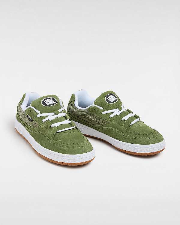 Green Men Vans Speed LS Skate Shoes Australia | VN4850319