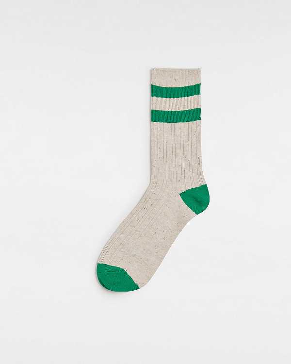 Green Unisex Vans Classic Crew (1 Pair) Socks Australia | VN4051236