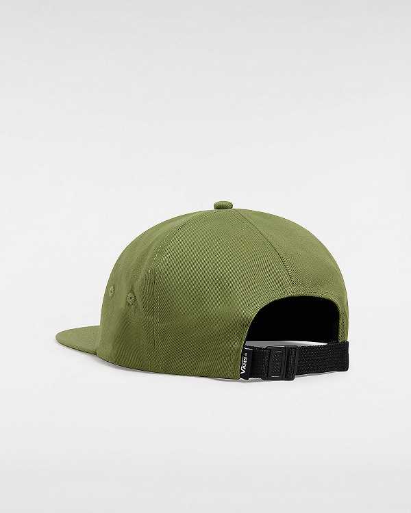 Green Unisex Vans Cushman Jockey Hats Australia | VN4178930