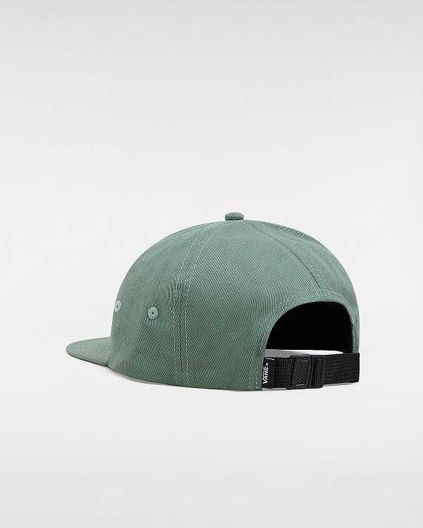 Green Unisex Vans Cushman Jockey Hats Australia | VN5618432