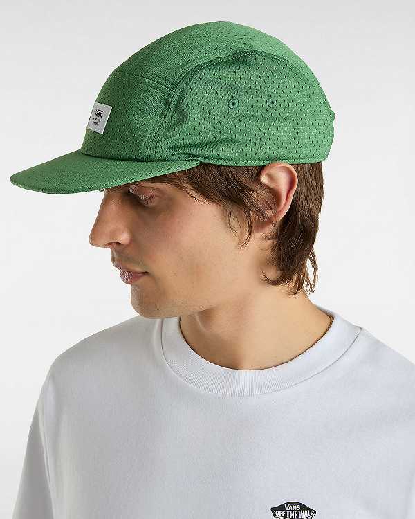 Green Unisex Vans Easy Patch Camper Hats Australia | VN4139287