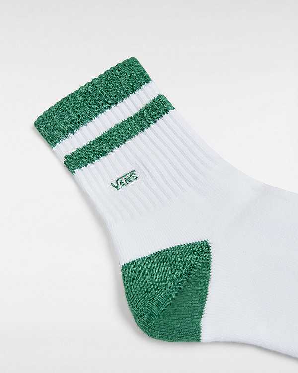 Green Unisex Vans Half Crew (1 Pair) Socks Australia | VN6148570