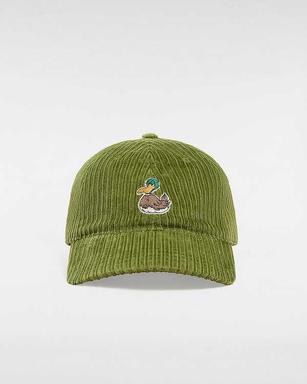 Green Unisex Vans Hosmer Curved Bill Hats Australia | VN2630791