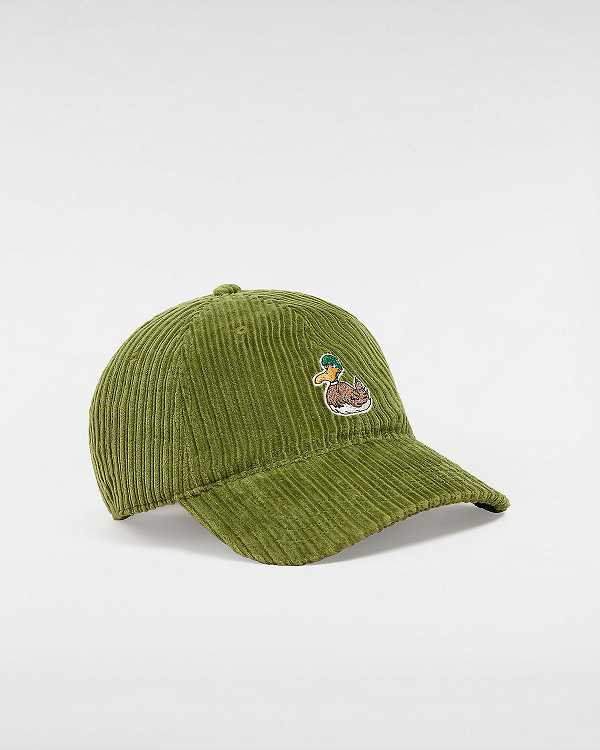 Green Unisex Vans Hosmer Curved Bill Hats Australia | VN2630791