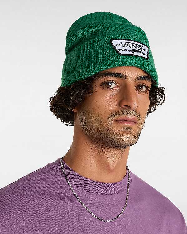 Green Unisex Vans Milford Beanie Australia | VN0718256