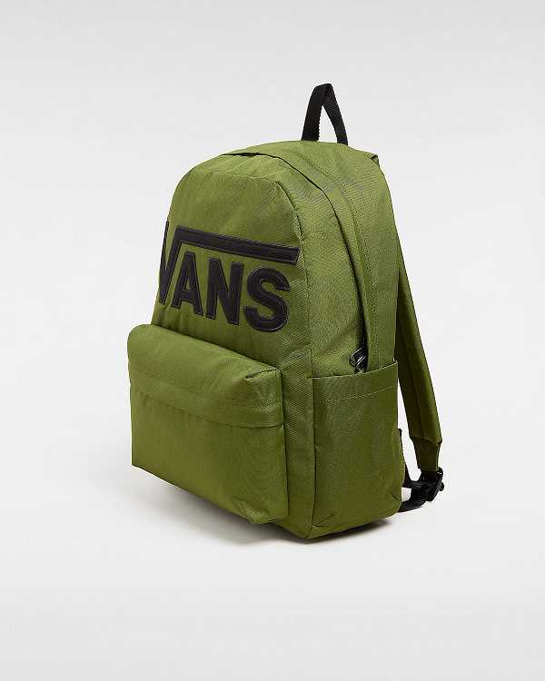 Green Unisex Vans Old Skool Drop V Backpacks Australia | VN5476201