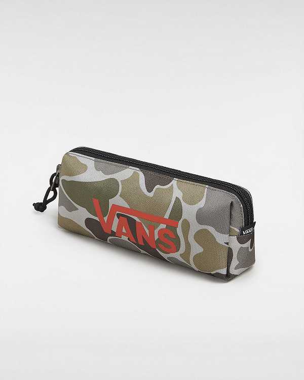 Green Unisex Vans Old Skool Pencil Pouches Australia | VN8742591