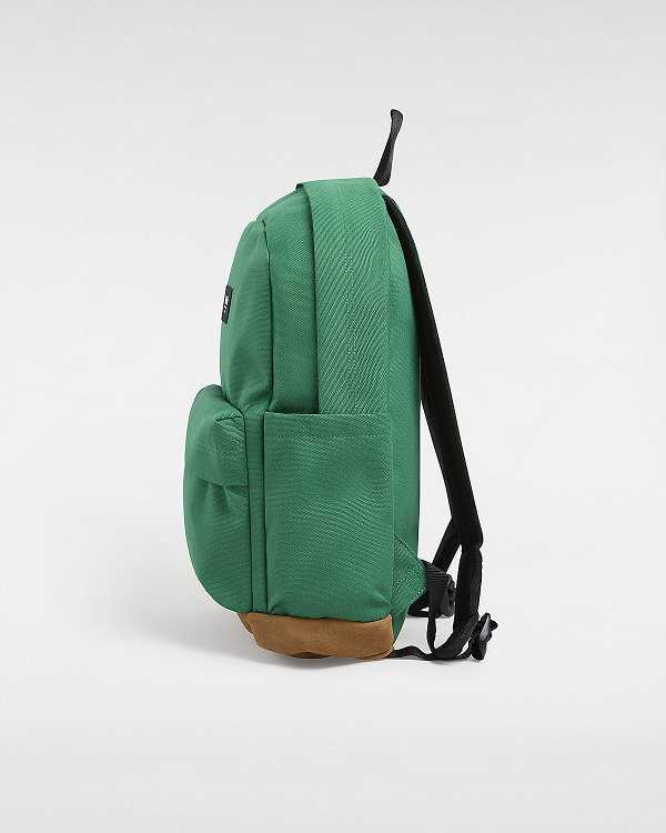 Green Unisex Vans Old Skool Sport Backpacks Australia | VN2063897