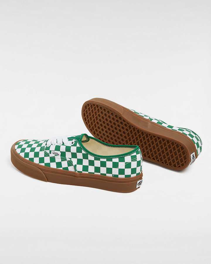 Green Women Vans Authentic Sneakers Australia | VN7806439