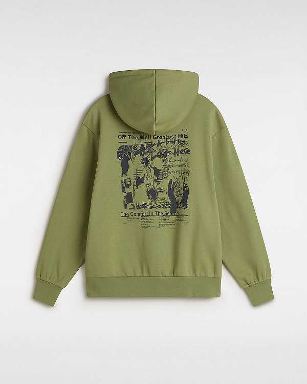 Green Women Vans Firemade Bloussant Hoodie Australia | VN4962853