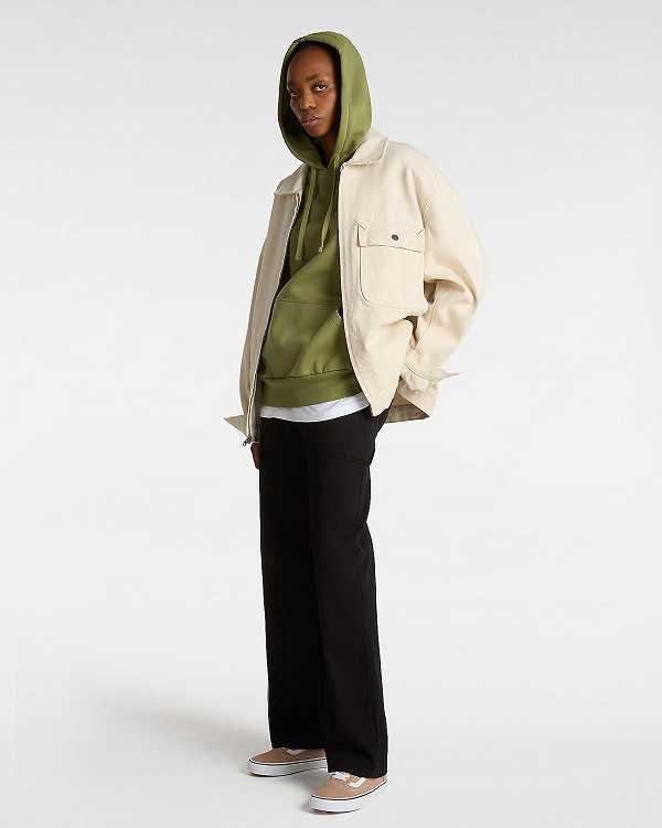 Green Women Vans Firemade Bloussant Hoodie Australia | VN4962853