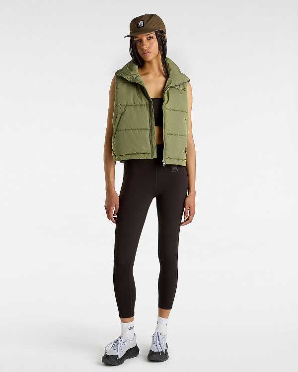 Green Women Vans MTE Foundry Vest Australia | VN1029457