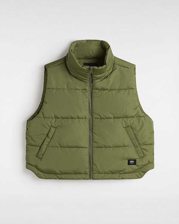 Green Women Vans MTE Foundry Vest Australia | VN1029457