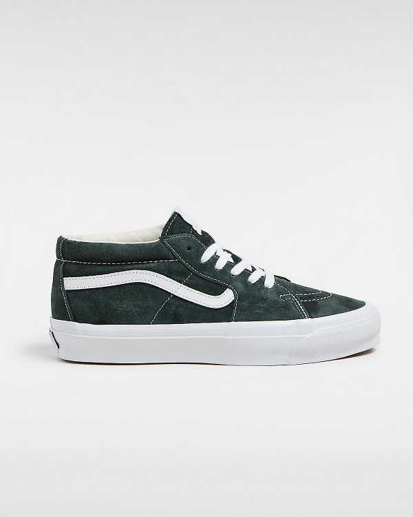 Green Women Vans Premium Sk8-Mid 83 Sneakers Australia | VN7435018